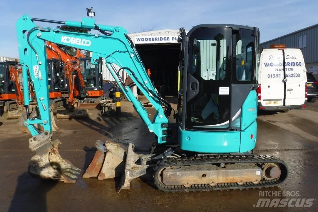 Kobelco SK 30 SR-6E Mini ekskavatörler, 7 tona dek