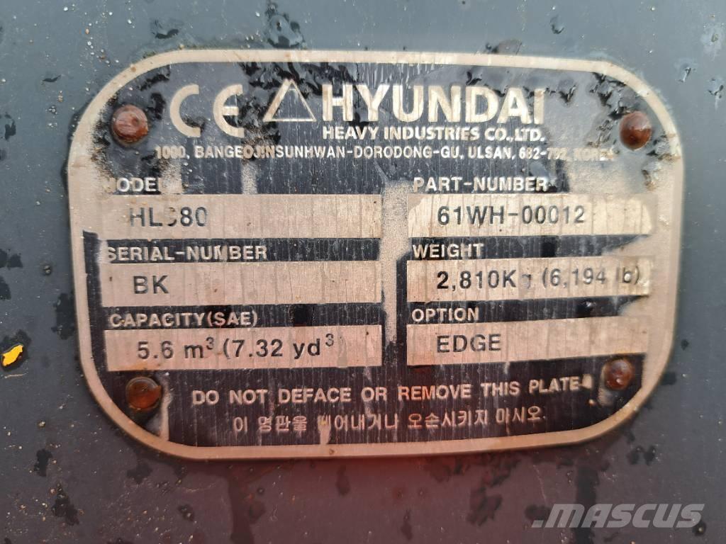 Hyundai HL980 Tekerlekli yükleyiciler