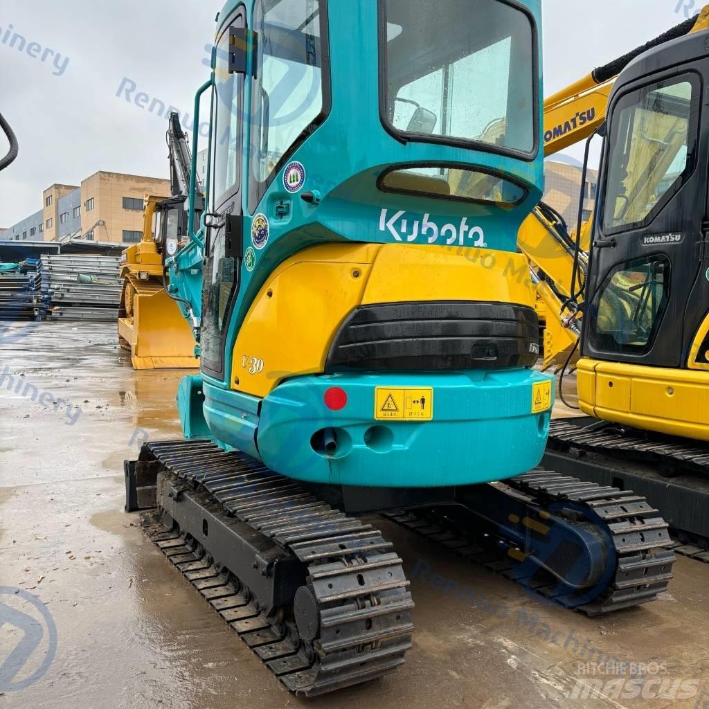 Kubota U 30 Mini ekskavatörler, 7 tona dek
