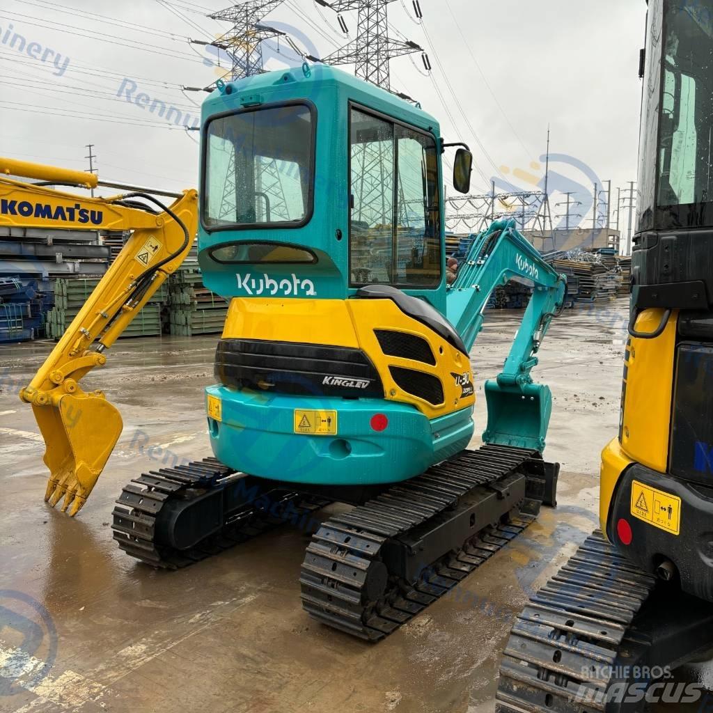 Kubota U 30 Mini ekskavatörler, 7 tona dek