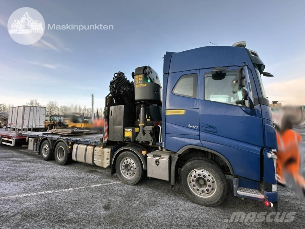 Volvo FH 540 Araç üzeri vinçler
