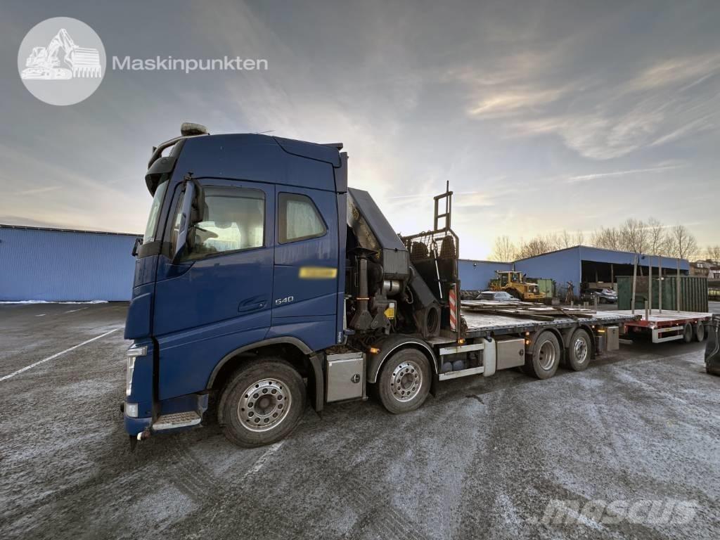 Volvo FH 540 Araç üzeri vinçler