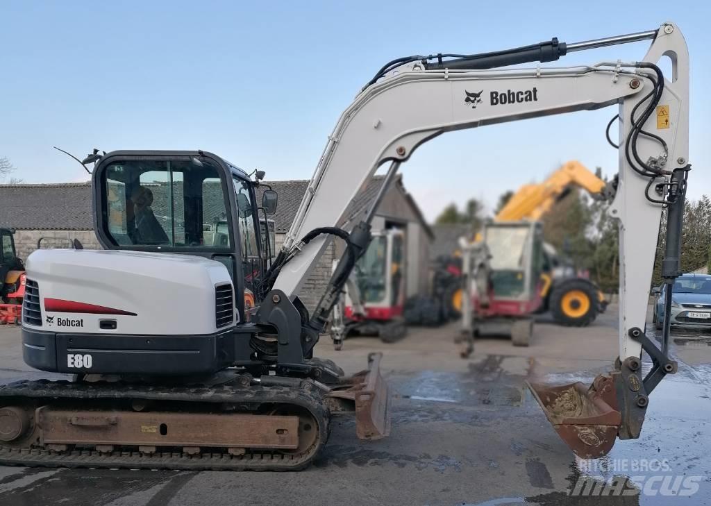 Bobcat E 80 Midi ekskavatörler 7 - 12 t