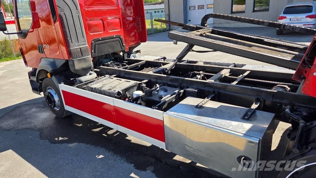 Volvo FL 250 4X2 Düz Platformlu Oto Çekiciler/vinçli kamyonlar