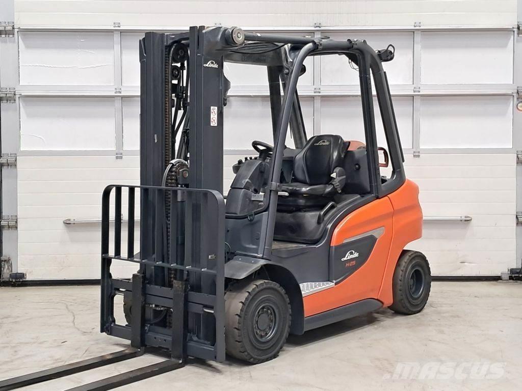 Linde H25T-01 LPG'li forkliftler