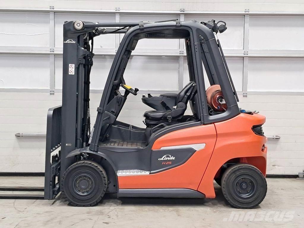 Linde H25T-01 LPG'li forkliftler
