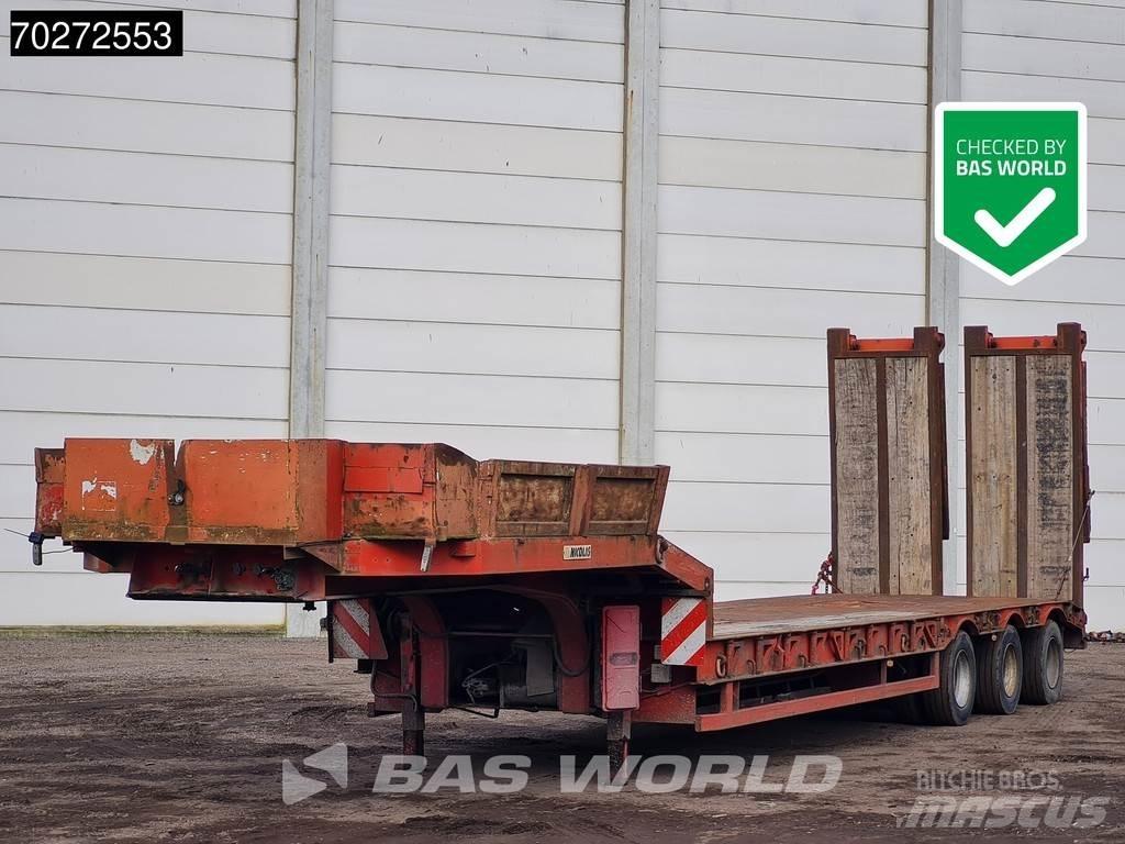 Nicolas B3407C Low loader yari çekiciler