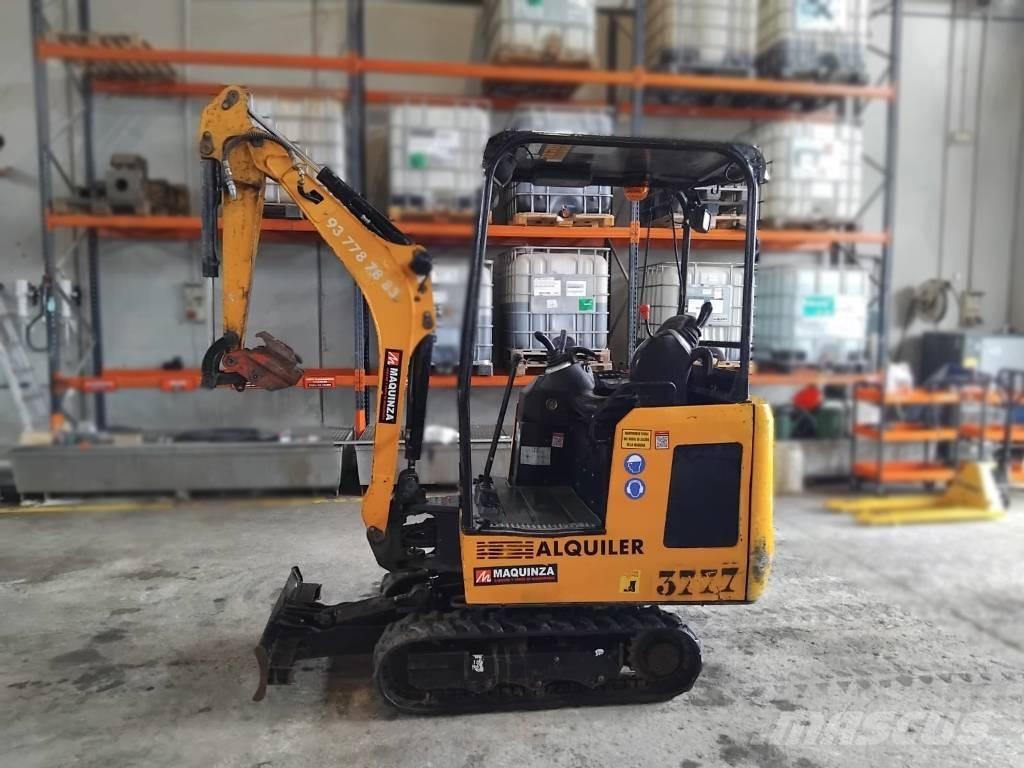 JCB 15 C Mini ekskavatörler, 7 tona dek