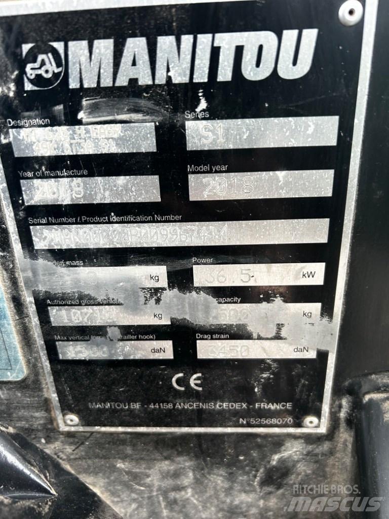 Manitou 625h Teleskopik yükleyiciler