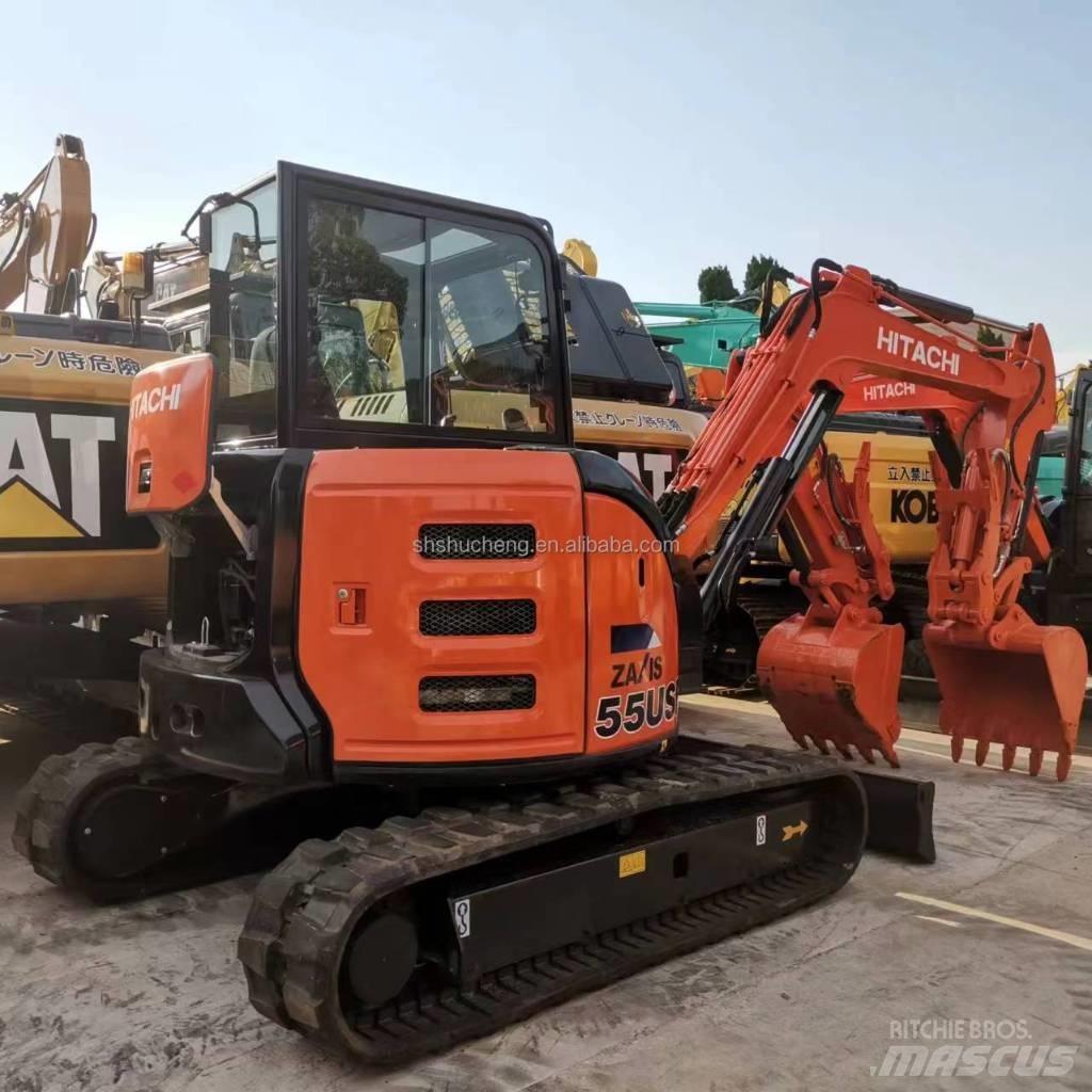 Hitachi ZX55U-5A Mini ekskavatörler, 7 tona dek