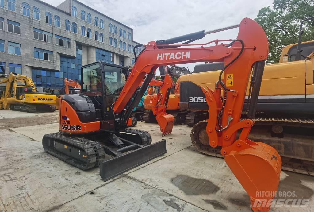 Hitachi ZX55U-5A Mini ekskavatörler, 7 tona dek