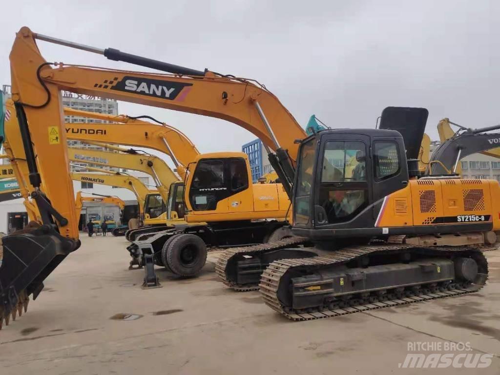 Sany SY 215-9 Paletli ekskavatörler