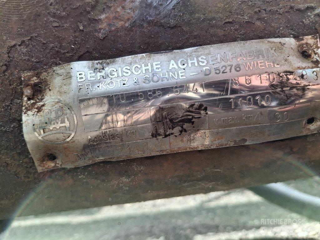 BPW NRZ 11010 Akslar