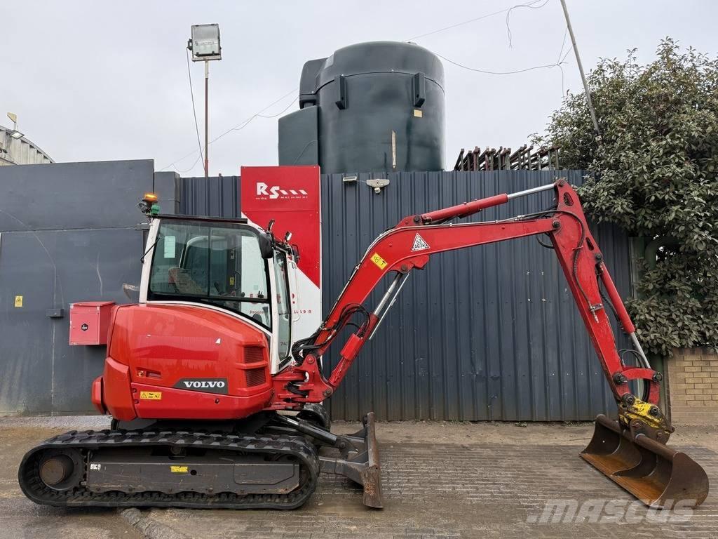 Volvo ECR 50 D Mini ekskavatörler, 7 tona dek