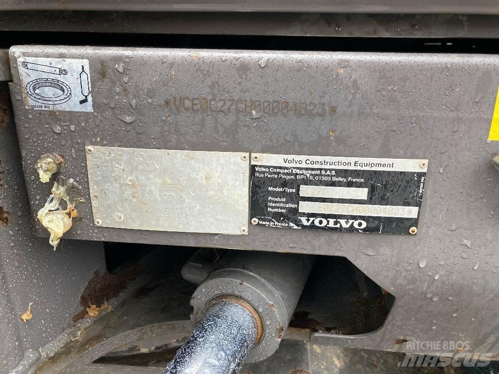 Volvo Ec27 Mini ekskavatörler, 7 tona dek