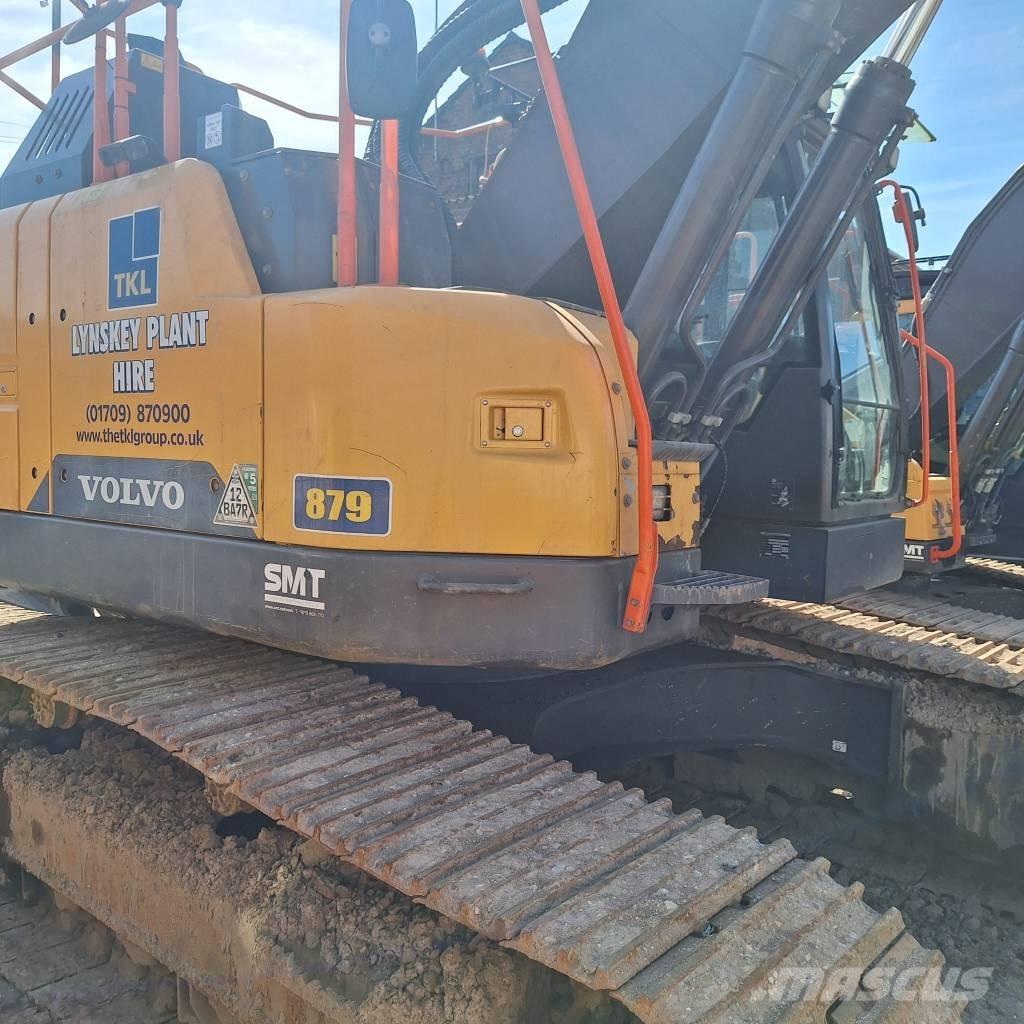 Volvo ECR 355 E Paletli ekskavatörler