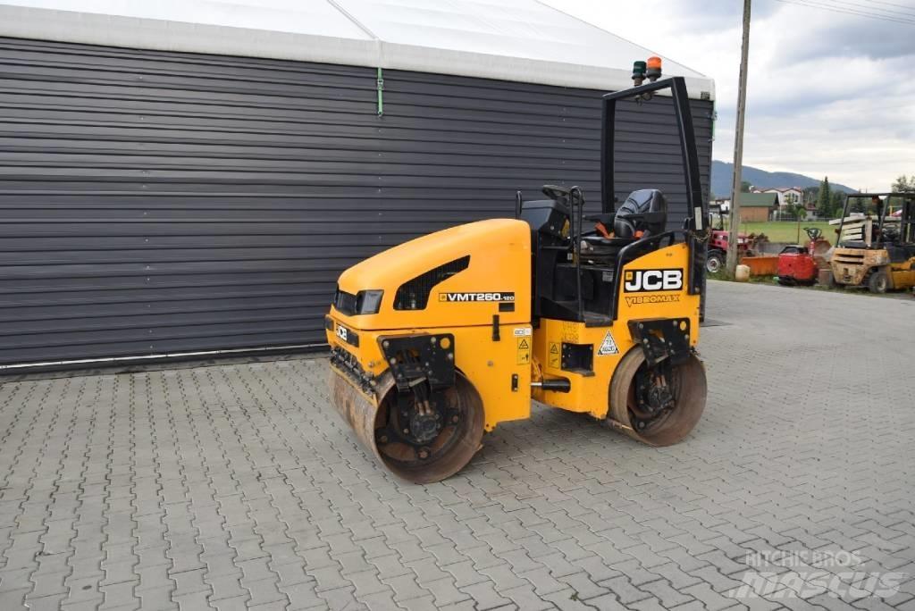 JCB VMT260-120 Çift tamburlu silindirler