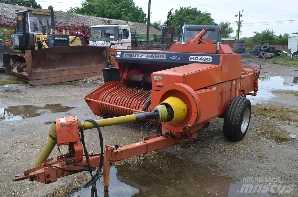 Deutz-Fahr HD490 Küp balya makinalari