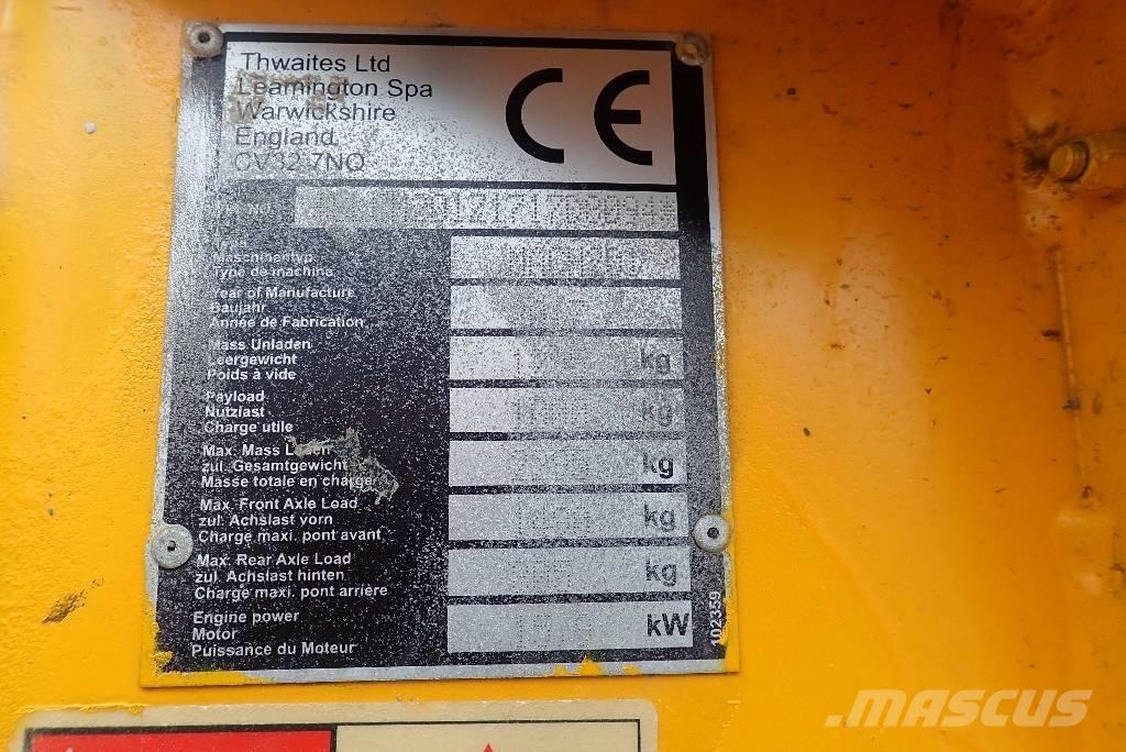 Thwaites Mach 201 Belden kirma kamyonlar