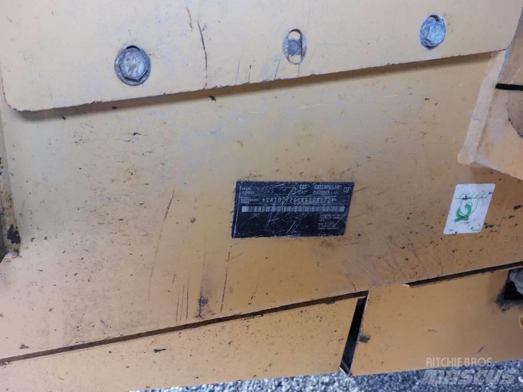 CAT 772G Belden kirma kamyonlar