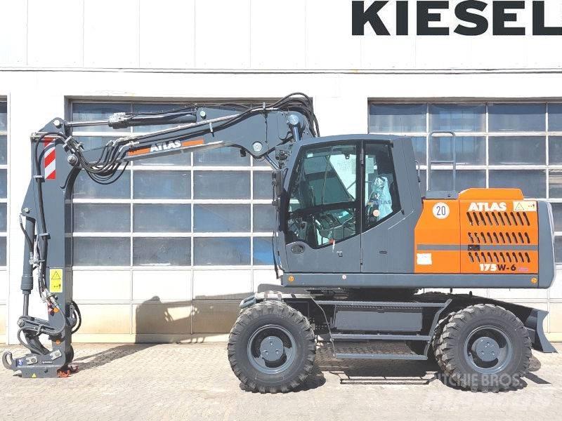 Atlas 175 W-6 Lastik tekerli ekskavatörler
