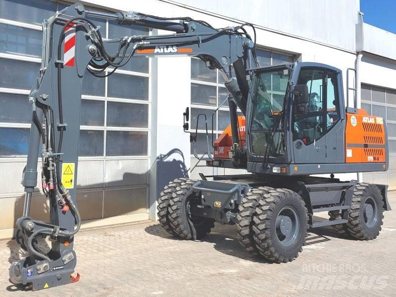 Atlas 175 W-6 Lastik tekerli ekskavatörler