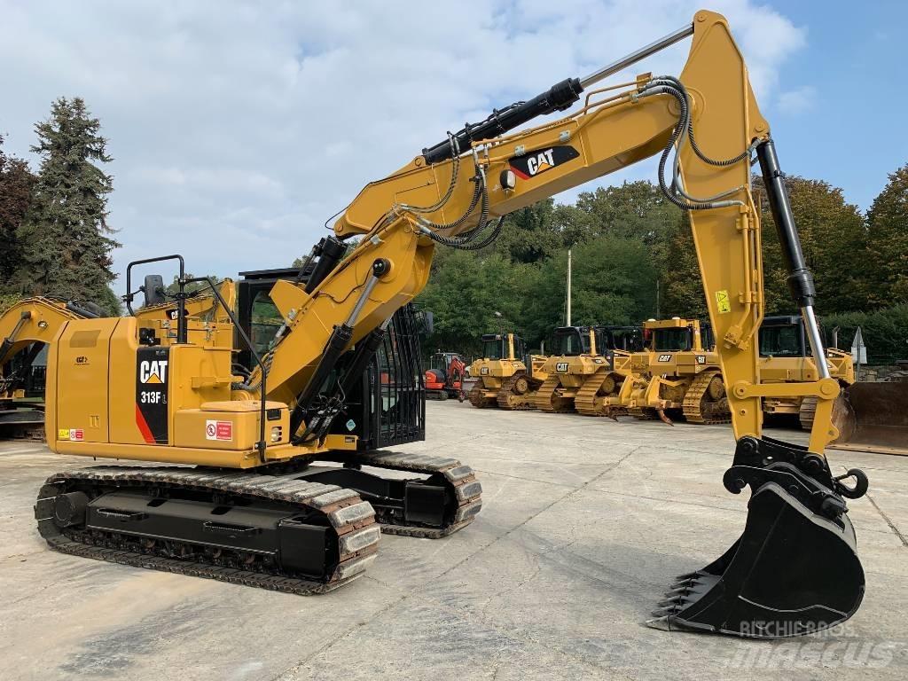 CAT 313 F L Paletli ekskavatörler