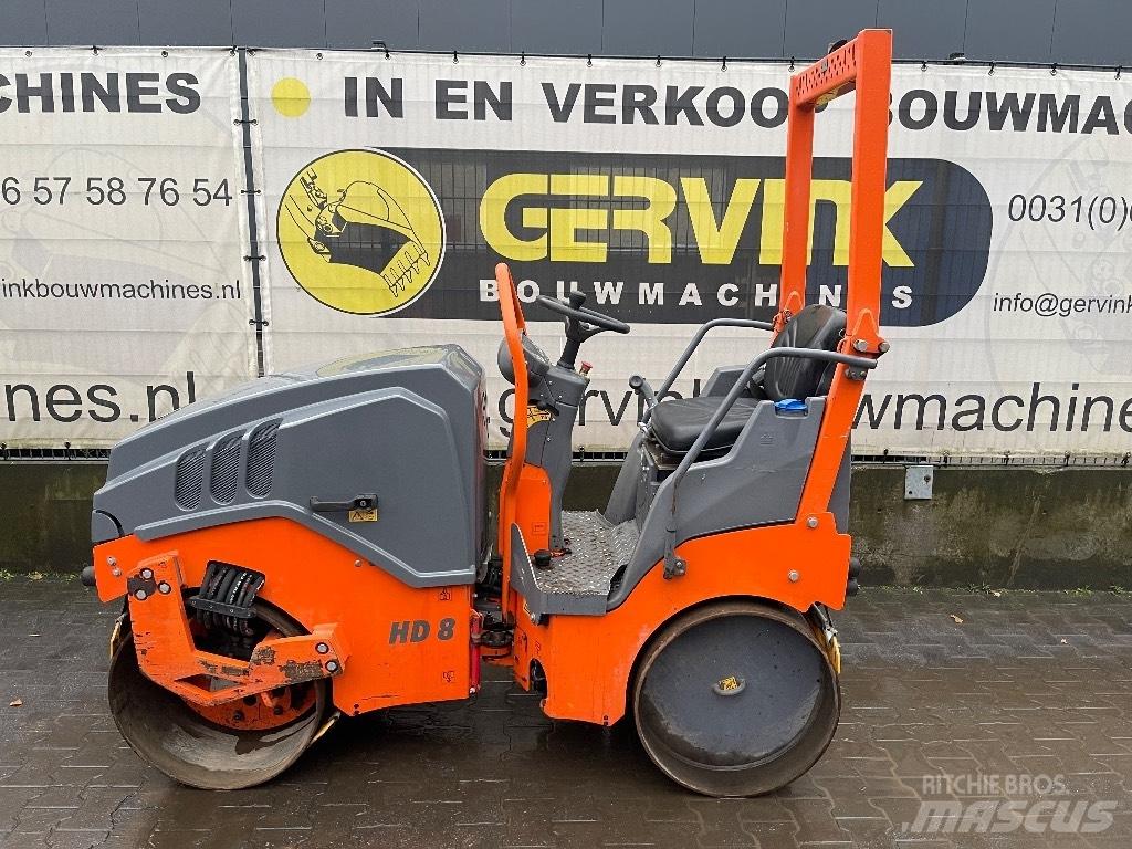 Hamm HD 8 VV Çift tamburlu silindirler