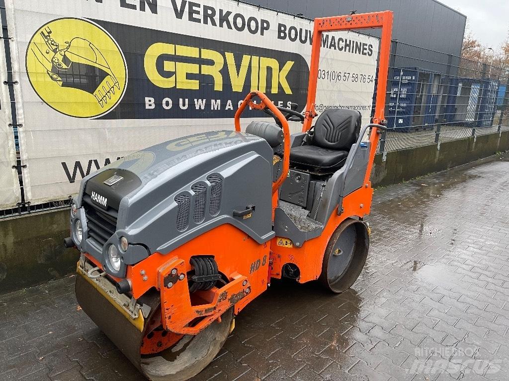 Hamm HD 8 VV Çift tamburlu silindirler
