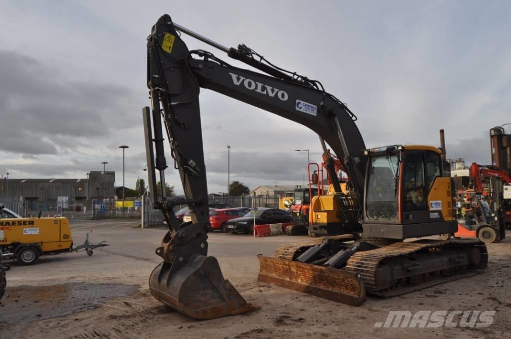 Volvo ECR 235 EL Paletli ekskavatörler