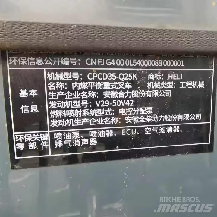 Heli CPCD35 Dizel forkliftler