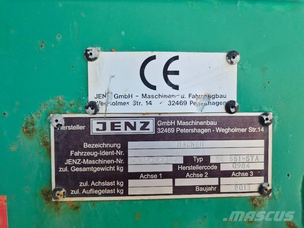 JENZ HE561STA Ağaç öğütücüler
