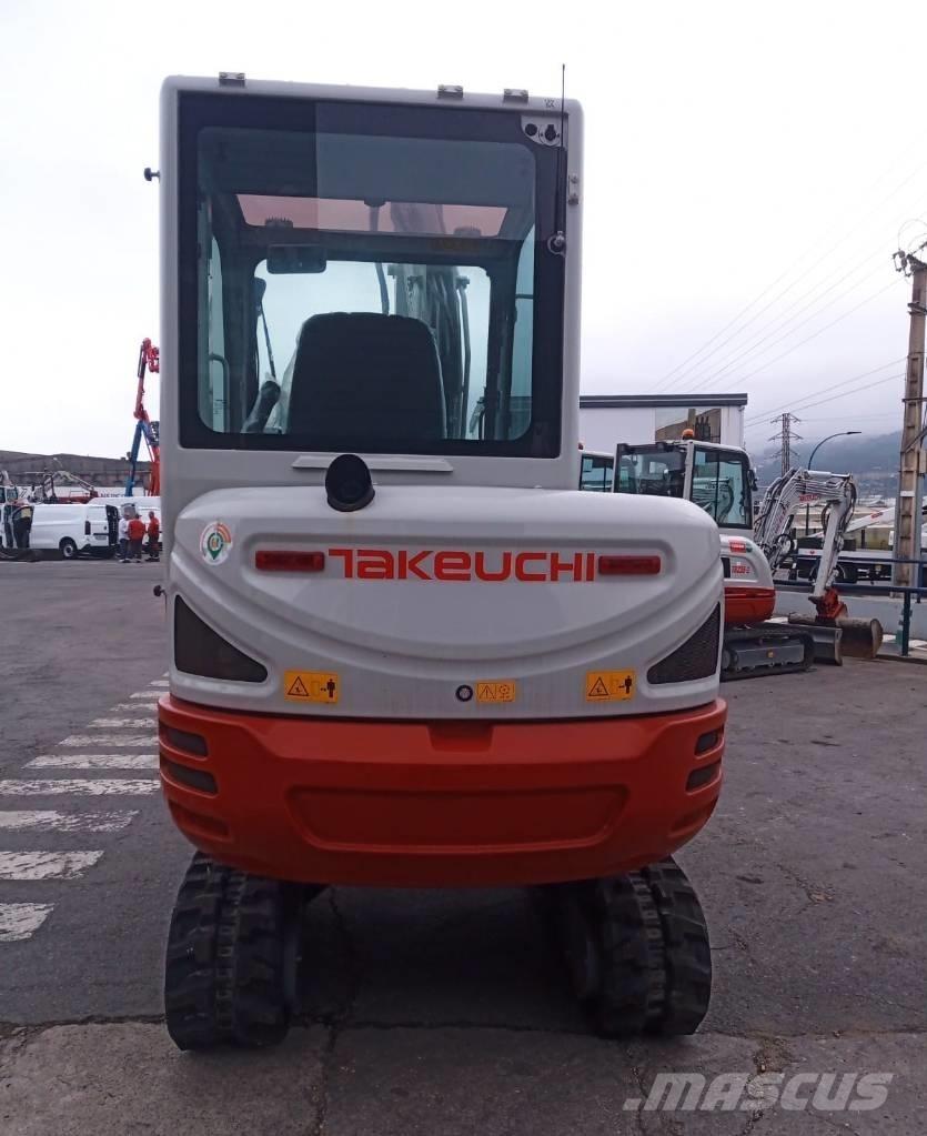Takeuchi TB 230 Mini ekskavatörler, 7 tona dek