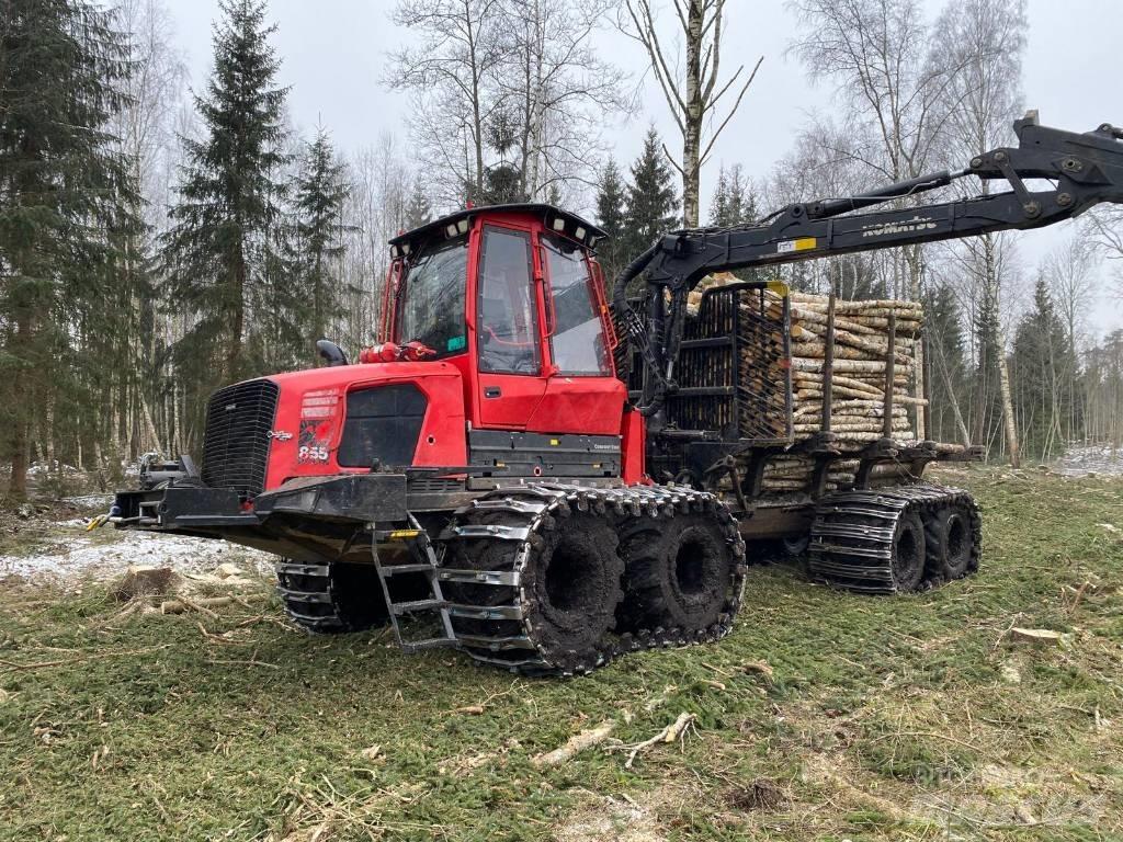 Komatsu 855 Tomruk yükleyici traktörler