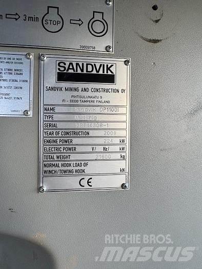 Sandvik DP 1100 Sondaj kuleleri