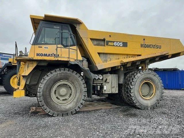 Komatsu HD 605-7EO Yol disi kaya kamyonu
