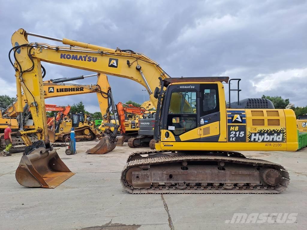 Komatsu HB215LC-2 Paletli ekskavatörler