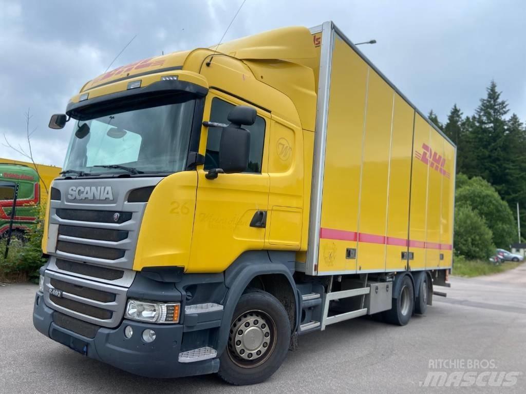 Scania R 490 LB Kapali kasa kamyonlar