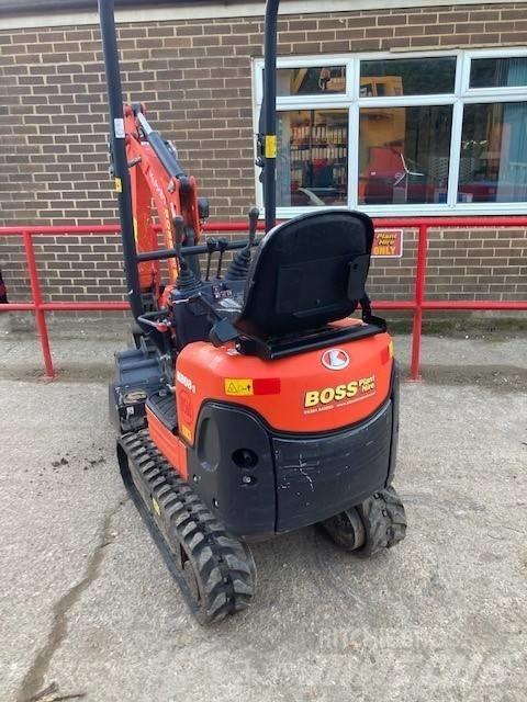 Kubota KX 008-3 Mini ekskavatörler, 7 tona dek