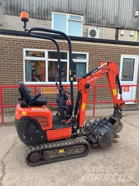 Kubota KX 008-3 Mini ekskavatörler, 7 tona dek