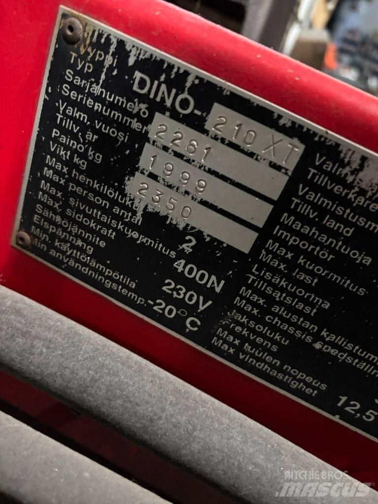 Dinolift 210 XTB-2 Tekerlekli platformlar