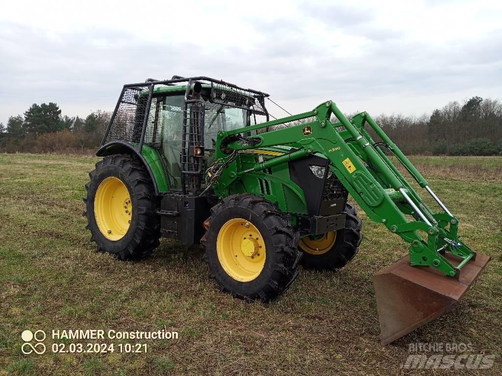 John Deere 6115M Orman traktörleri