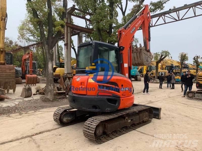 Kubota KX163 Mini ekskavatörler, 7 tona dek