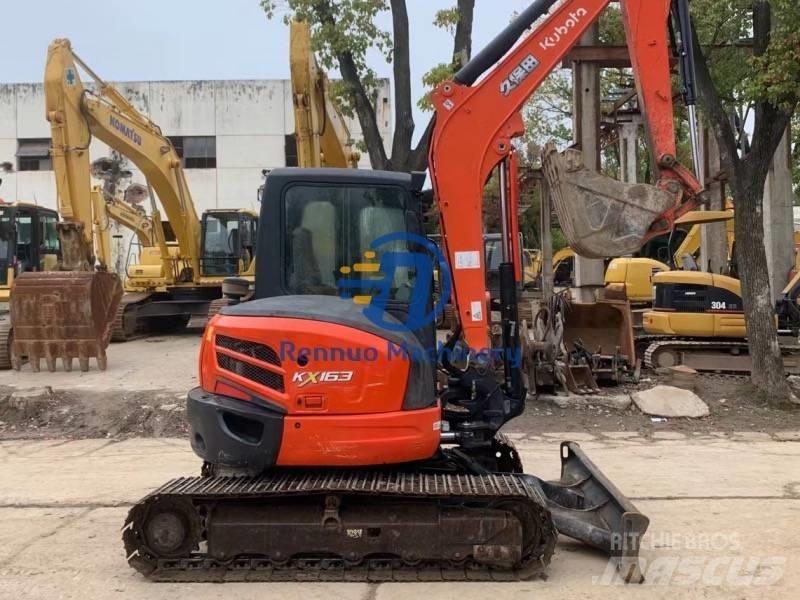 Kubota KX163 Mini ekskavatörler, 7 tona dek