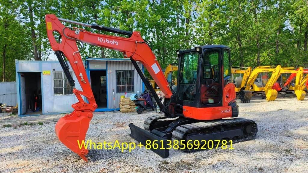 Kubota KX 163 Mini ekskavatörler, 7 tona dek