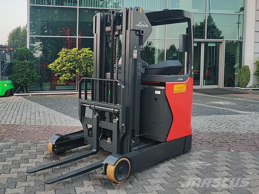 Linde R14-01 Reach truck - depo içi istif araçları