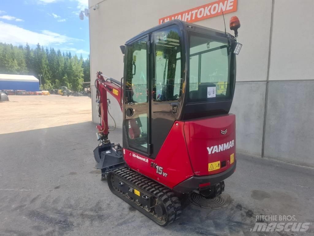 Yanmar SV 15 VT Mini ekskavatörler, 7 tona dek