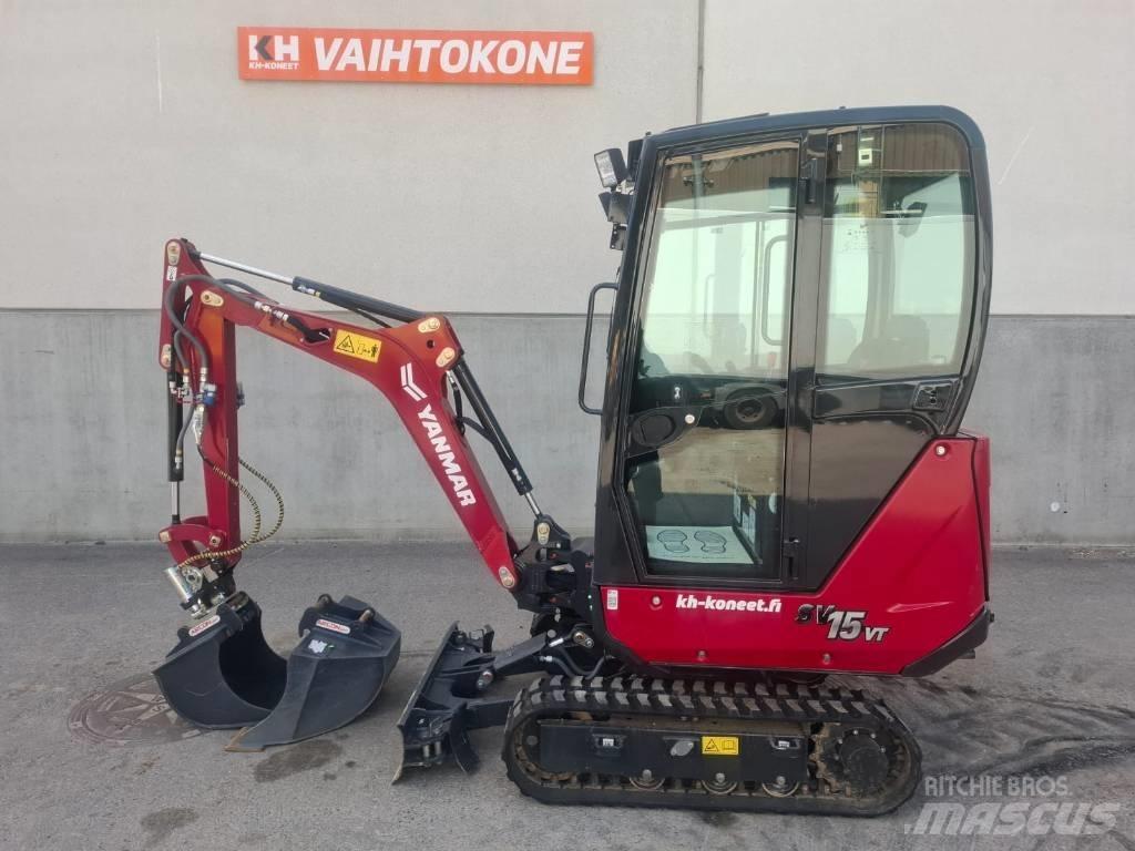 Yanmar SV 15 VT Mini ekskavatörler, 7 tona dek