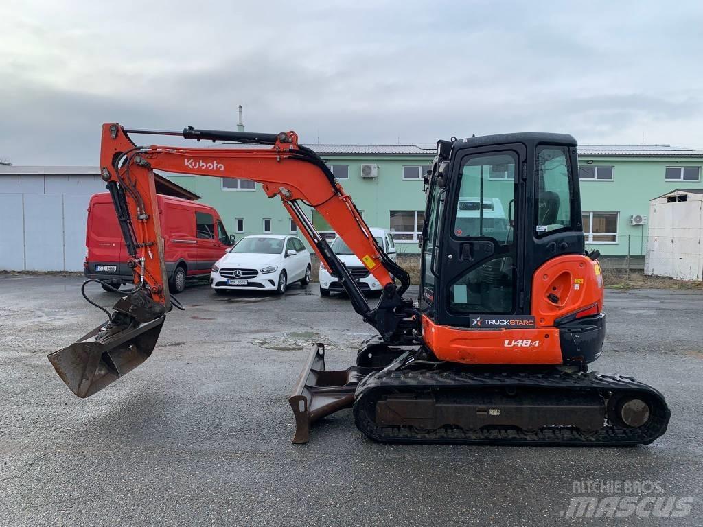 Kubota KX 048-4 Mini ekskavatörler, 7 tona dek