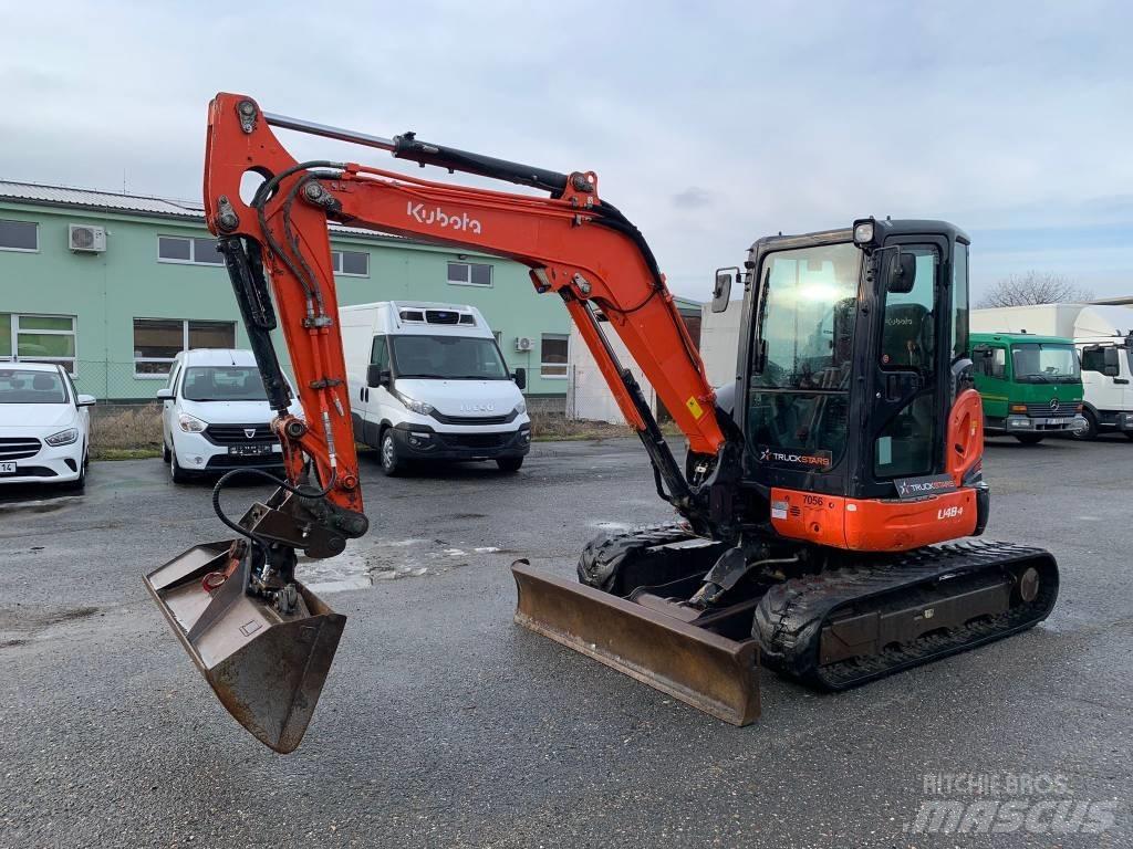 Kubota KX 048-4 Mini ekskavatörler, 7 tona dek